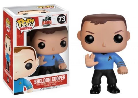 SHELDON STAR TREK UNIFORM LIMITED EDITION POP