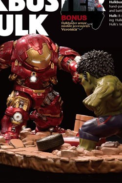 Avengers Age of Ultron Egg Attack Statuen-Doppelpack Hulkbuster