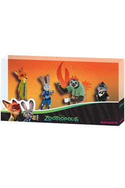 Zoomania Geschenkbox mit 4 Figuren 5 - 10 cm