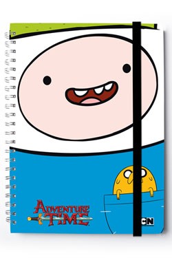 Adventure Time Notizbuch A4 Finn