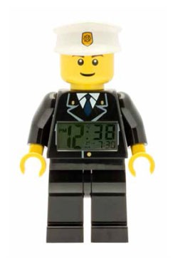 Lego City Wecker Policeman