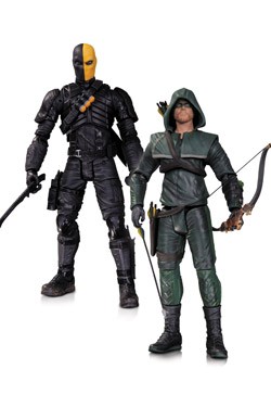 Arrow Actionfiguren Doppelpack Oliver Queen vs. Deathstroke 17 c