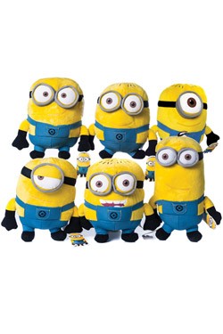 Ich - Einfach Unverbesserlich 2 Deluxe Plüschfiguren 28 cm Sorti