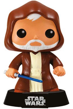 Star Wars POP! Vinyl Wackelkopf-Figur Obi-Wan Kenobi Black Box R