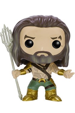Batman v Superman POP! Heroes Vinyl Figur Aquaman 9 cm