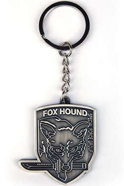 Metal Gear Rising Metall Schlüsselanhänger Fox Hound