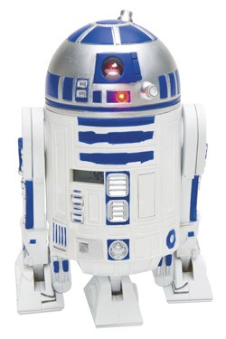 Star Wars R2-D2 3D - Wecker mit R2-D2 Sounds u. Zeit-Projektion