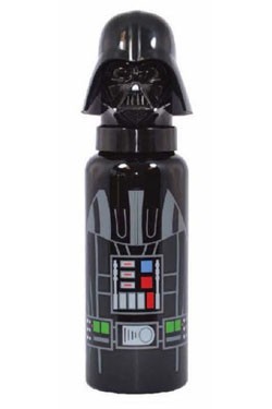 Darth Vader Alu-Trinkflasche mit 3D-Schraubverschluß (635 ml) 7x