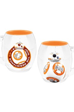 BB-8 ovale Keramiktasse (532 ml) in Geschenkpackung 10x10x11 cm