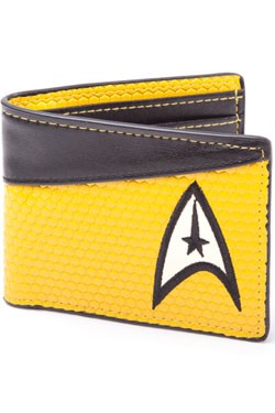 Star Trek Geldbeutel Bifold Command Logo Yellow