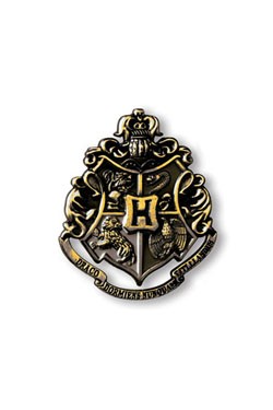 Harry Potter Pin Hogwarts Crest 4 cm