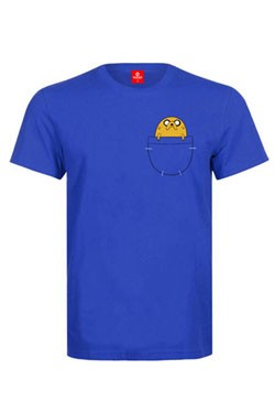 Adventure Time T-Shirt Jake in Pocket