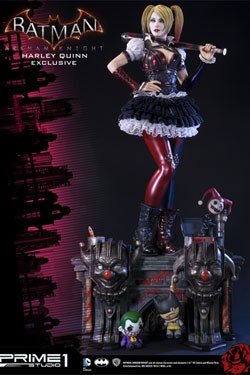 Batman Arkham Knight 1/3 Statuen Harley Quinn Exclusive Set