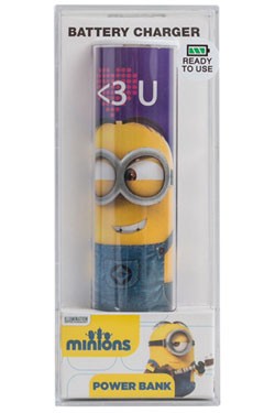 Minions Externer Akku (Powerbank) für Smartphones Heart