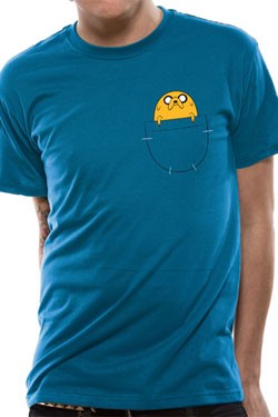 Adventure Time T-Shirt Jake Pocket