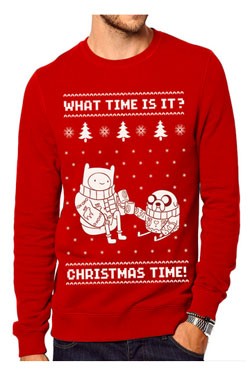 Adventure Time Sweatshirt Christmas Jumper Christmas Time