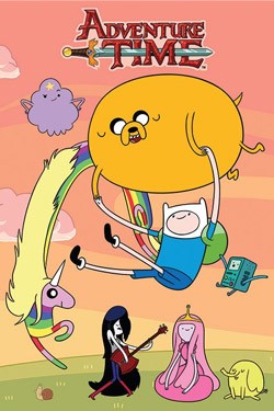 Adventure Time Poster Set Sunset 61 x 91 cm (5)