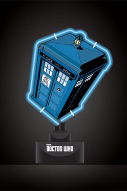 Doctor Who Neon-Leuchte Tardis 18 x 26 cm