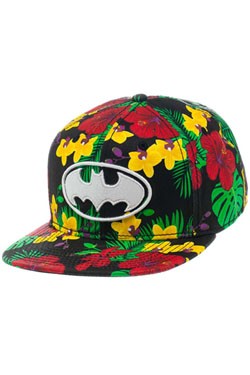 Batman Snap Back Hip Hop Cap Flower Print