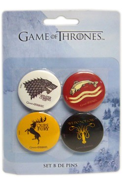 Game Of Thrones Ansteck-Buttons Pack 2 (4)