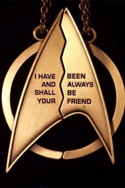 Star Trek Freundschafts-Halskette Delta