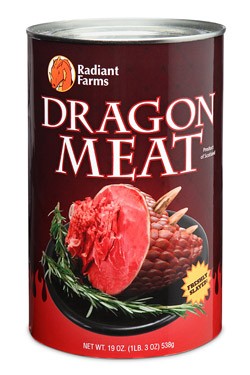 Drachen Dosenfleisch