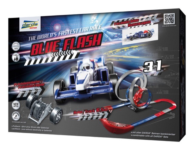 Darda Rennbahn "Blue Flash"