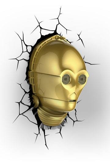 Star Wars 3D LED Leuchte C-3PO