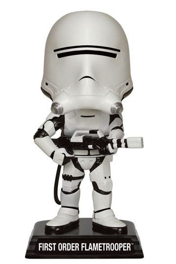 Star Wars VII Wacky Wobbler Wackelkopf First Order Flametrooper