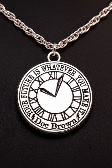 Zurück in die Zukunft - Halskette : Clock (Rathaus-Uhr)