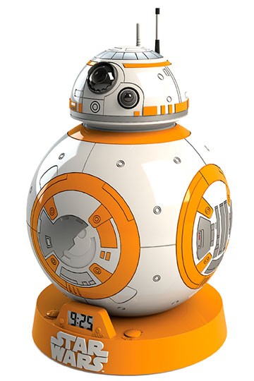 Star Wars Episode VII Wecker mit Sound BB-8 - Projektion