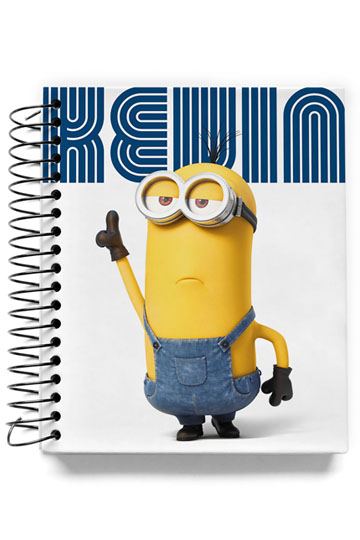 Minions (Ich - einfach unverbesserlich) Mini Notizbuch: Kevin