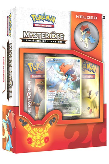 Pokemon 20th Anniversary Pin Box #09 Keldeo *Deutsche Version*