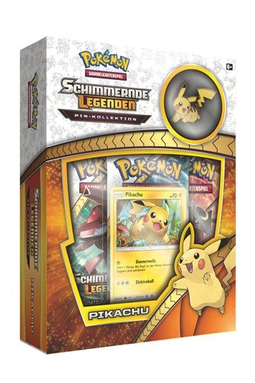 Pokemon Schimmernde Legenden Pin Box Pikachu *Deutsche Version*