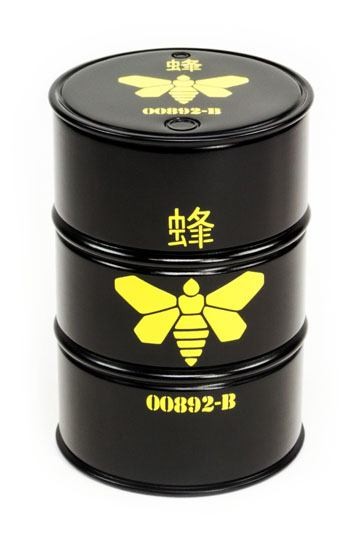 Breaking Bad Spardose / Buchstütze Methylamine Barrel
