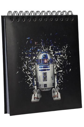 Star Wars IV : R2-D2 - Notizbuch mit Sound und Leuchtfunktion