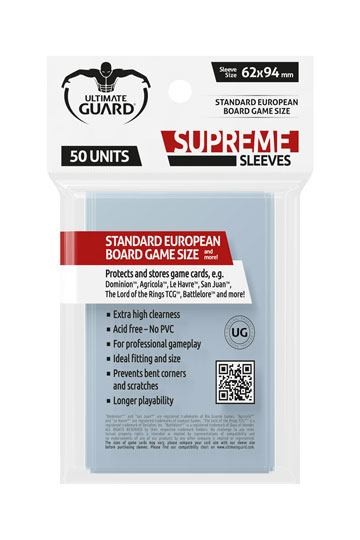 Ultimate Guard Supreme Sleeves Standard European (50 Stück)