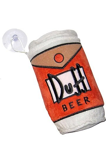 Simpsons - Minikissen mit Saugnapf : Duff Beer * ca. 15 cm