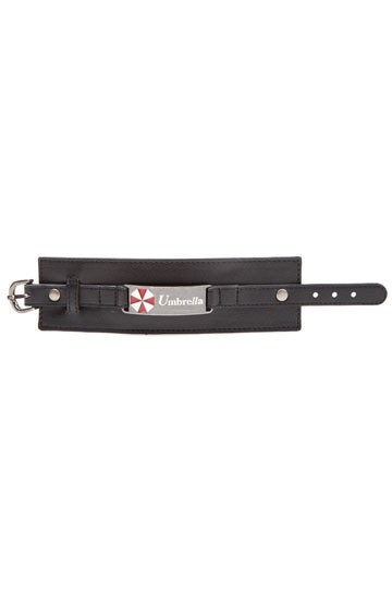 Resident Evil - Armband mit Umbrella Corp. Logo und Schriftzug
