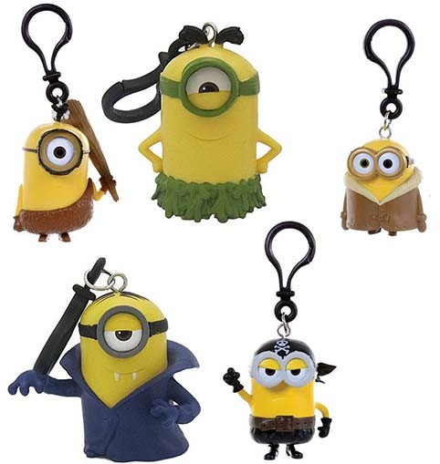 Minions Schlüsselanhänger Clip-ons verschiedene Motive ca. 10cm