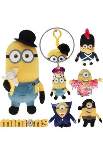 Minions Plüsch-Taschenanhänger Movie 14 cm (1 Anhänger)