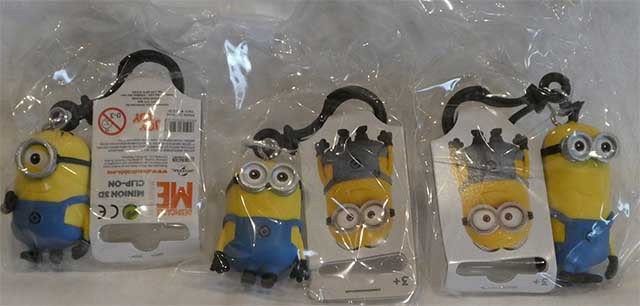 Minions: Ich - Einfach Unverbesserlich 2 - 3D Schlüsselanhänger