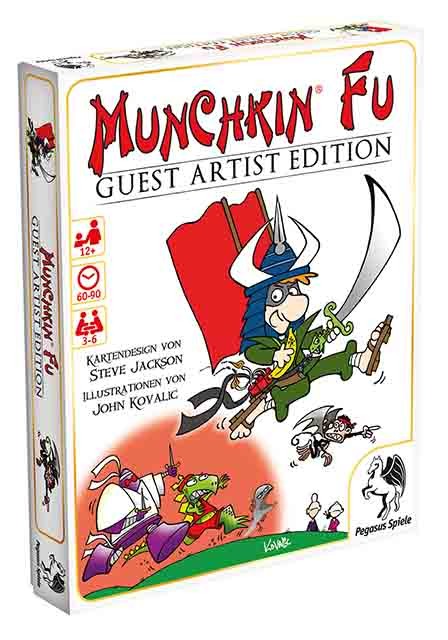 Munchkin Fu - Guest Art Edition (Kovalic-Version) * Erweiterung