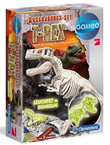 Galileo - Ausgrabungs-Set - T-Rex fluoreszierend