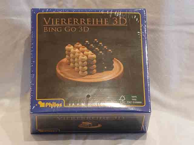 Viererreihe-3-D : "4 Gewinnt" / "4-in-einer-Reihe" Variante - 3D