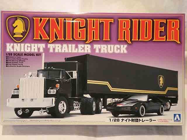 Knight Rider Modellbausatz 1/28 Trailer Truck