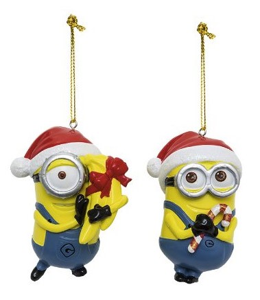 Minions (Despicable me) Christbaumschmuck - 9 cm in Polyresin