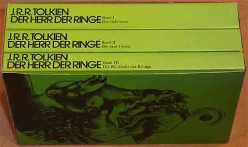 J.R.R. Tolkien : Der Herr der Ringe * 3 Bände im Schuber