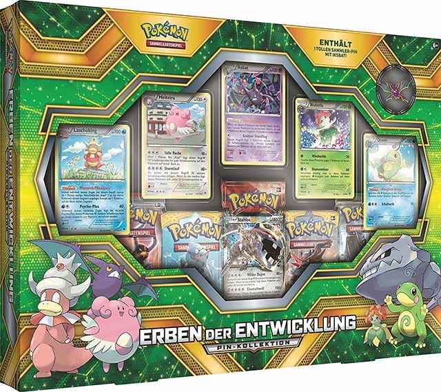 Pokemon - Pin Kollektion "Erben der Entwicklung" (DE)