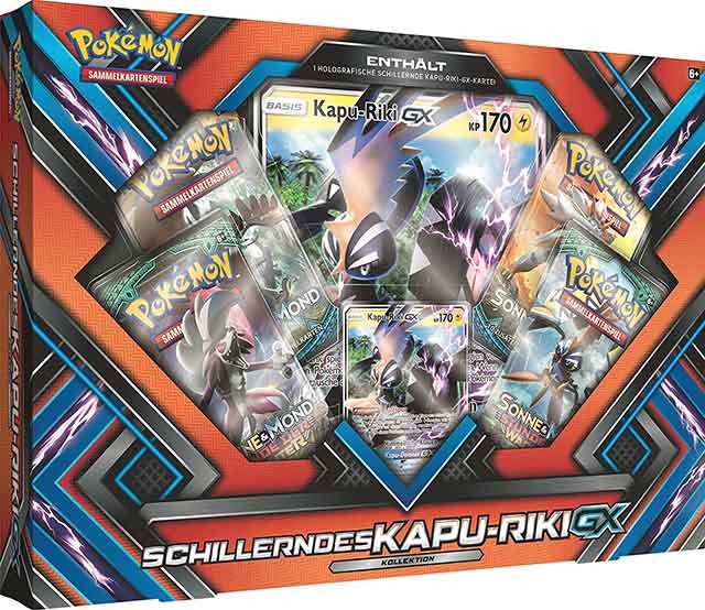 Pokemon - Pokémon Box: Schillerndes Kapu-Riki GX Kollektion (DE)